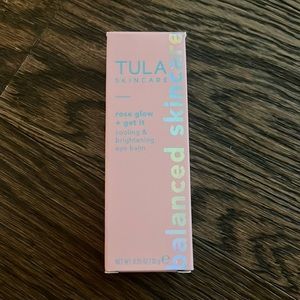 Tula rose glow + get it cooling & brightening eye balm